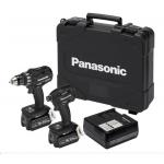 Panasonic EYC215LJ2G57 18V LITHIUM ION 5Ah DRILL & IMPACT DRIVER DUAL VOLTAGE (74A2 + 75A7) COMBO PACKS