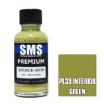 SMS PL121 AIR BRUSH PAINT 30ML PREMIUM GUNSHIP GREY  ACRYLIC LACQUER SCALE MODELLERS SUPPLY