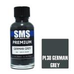 SMS PL38 AIR BRUSH PAINT 30ML PREMIUM GERMAN GREY  ACRYLIC LACQUER SCALE MODELLERS SUPPLY