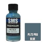 SMS PL73 AIR BRUSH PAINT 30ML PREMIUM PRU BLUE  ACRYLIC LACQUER SCALE MODELLERS SUPPLY
