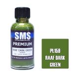 SMS PL159 AIR BRUSH PAINT 30ML PREMIUM RAAF DARK GREEN  ACRYLIC LACQUER SCALE MODELLERS SUPPLY