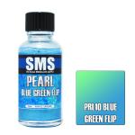 SMS PRL10 AIRBRUSH PAINT 30ML PEARL BLUE GREEN FLIP ACRYLIC LACQUER SCALE MODELLERS SUPPLY