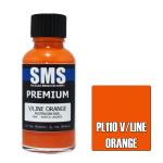 SMS PL110 AIR BRUSH PAINT 30ML PREMIUM V/LINE ORANGE  ACRYLIC LACQUER SCALE MODELLERS SUPPLY