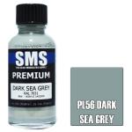 SMS PL56 AIR BRUSH PAINT 30ML PREMIUM DARK SEA GREY  ACRYLIC LACQUER SCALE MODELLERS SUPPLY