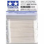 Tamiya Finishing Materials Series No.105 - Cotton Swab Tri X Small - 50 Pieces