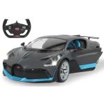 RASTAR 1/14 Grey Bugatti Divo Remote Car, 2.4GHz, Doors Opened Manually, Licensed by Bugatti. 7 x AA Batteries are Not Included. For Ages 6+. RC Car