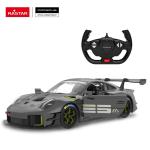RASTAR 1:14 Grey Porsche 911 GT2 RS Clubsport 25 Remote Car, 2.4GHz, Doors Opened Manually, Licensed  by Porsche - 7 x AA Batteries are Not Included - For Ages 6+!