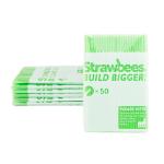 Strawbees Education STEM SB-STWGRN Straws Refill - Green 50 Pack