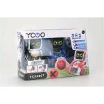 Silverlit YCOO White & Blue Battle Pack / Twin Pack KICKABOT TWIN PACK, 3-in-1 Game Edition, Score Race Edition, For Age 3+, Batteries are NOT included.