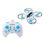 Silverlit FLYBOTIC NEON STUNT (White & Blue & Black) Dynamic Blue and Green LED lights, For Age 8+!