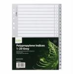 Icon PP Indices - 1-20 - Grey