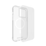 Casemate iPhone 15 Pro Max Protection Pack - Clear Tough Case + Glass Screen Protector