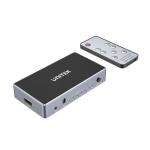 Unitek V1110A  5-In-1-Out 4K HDMI 1.4b Switch. Supports up to 4K 30Hz (UHD) resolution(3840x2160) and Compatible for 480p, 720p, 1080i, 1080p.  Remote Inlcuded.