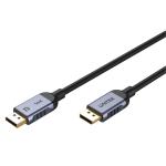 Unitek C1626GY-1M DisplayPort 2.1 DisplayPort Cable - 1m - Space Grey Up to 16K 60Hz - Aluminium Alloy