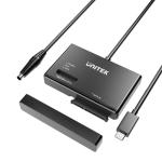Unitek S1232A  NVMe M.2 SSD Enclosure Adapter with 100cm Cable. Supports M Key In Any SizesM.2 2.5" / 3.5" SATA Solid State Drives. Tool-Free. Plug-and-play.