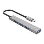 Orico AH13 4 Port USB-C Hub 1x USB3.0, 3x USB2.0