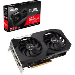 ASUS Dual AMD Radeon RX 6650 XT OC Edition Graphics Card 8GB GDDR6, Dual Fan, GPU Upto 2689MHz,