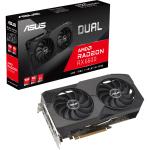 ASUS Dual AMD Radeon RX 6600 8GB GDDR6 Graphics Card 2.5 Slot - 1x 8 Pin Power -1x HDMI - 3x DP - Minimum 500W PSU