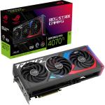 ASUS ROG Strix NVIDIA GeForce RTX 4070 Ti 12GB GDDR6X Graphics Card Triple Fan - Up to 2640 MHz - 7680 CUDA Cores - 3x DisplayPort - 2x HDMI - 3.15 Slot - 336mm Length - PCIe 4.0 - 1x 16 Pin Power - 750W Or Higher PSU Recommended