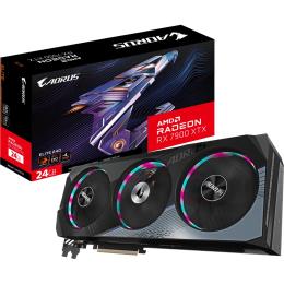 Gigabyte AMD Radeon RX 7900 XTX Aorus Elite Graphics Card 24GB GDDR6, PCI-E 4.0, 3X Fan GPU Upto 2680 MHz, 3.5 Slot, 2XHDMI, 2XDP, 335mm Length, Max 4 Display Out, 3X 8 Pin Power, 850W Or Higher PSU Recommended