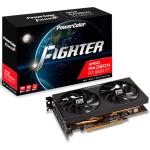 Powercolor Fighter AMD Radeon RX 6650 XT 8GB GDDR6 Graphics Card Dual Fan - Max 4 Displays - Up to 2635MHz - 3x DisplayPort - 1x HDMI - 2 Slot - 220mm Length - PCIe 4.0 - 1x 8 Pin Power - 600W or Higher PSU Recommended