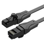 Vention IBABN Cat6 UTP Patch Cable - 15m - Black Flat