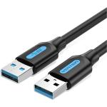 Vention CONBI  USB 3.0 A Male to A Male  Cable 3M Black PVC Type