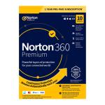 NortonLifeLock 360 Premium for NZ 100GB AU 1 User 10 Device 12MO Generic ENR RSP DVDSLV GUM