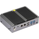 GigaIPC QBiX-Pro-EHLA6412H-A1 Industrial system with Intel  Celeron  J6412 Processor / Fanless Design/ Dual Channel DDR4 up to 32GB/ 2 x HDMI/Terminal block
