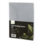 Okin Binding Covers A4 Clear 200mic - 100 Pack