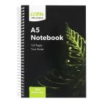 Icon Spiral Notebook - A5 Soft cover 120 pg 70% Rec