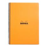 Rhodia 193108C Classic Notebook Spiral A4+ Lined Orange