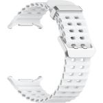 Silicone Galaxy Watch Ultra Strap - White