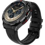 HiFuture Active Smart Watch - Black/Red 1.43" AMOLED Display - Up to 10 Days Battery Life - 5ATM Water Resistance - Dual Band GPS/Compass/Altimeter - Health and Fitness Tracking - Bluetooth Calling