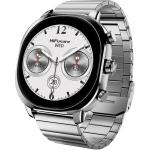 HiFuture FutureFit AIX Smart Watch - Silver Stainless Steel Body - 1.43" AMOLED Display - Up to 10 Days Battery Life - 1ATM Water Resistance - Bluetooth Calling - AI Enhanced Health Monitoring - Sports Mode Detection