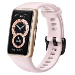 Huawei Band 6 Fitness Trackers - Pink, All-Day SpO2 & Heart Rate Monitoring, 1.47-inch AMOLED FullView Display, Up to 2 weeks battery life, 96 Workout Modes