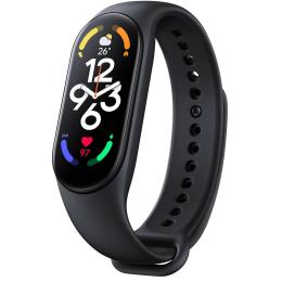 Xiaomi Mi Smart Band 7 Fitness Tracker Black - 1.62" AMOLED Display - 5ATM Water Resistance - Up to 2 weeks Battery Life - Sleep - Heart Rate & Blood Oxygen Monitoring - Global Version