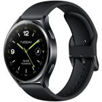 Xiaomi Watch 2 46mm Smart Watch - Black Powered By Google Wear OS - 1.43" AMOLED Display - 5-system dual-band GPS - Up to 65 Hour Battery Life - 5ATM Water Resistance - Fall Detection - Sleep and Health Tracking