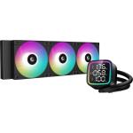 DEEPCOOL LD360 Black 360mm ARGB Liquid Cooler For Intel LGA 1851/1700/1200/1151/1150/1155, AMD AM5/AM4