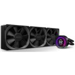 NZXT Kraken Z73 360mm AiO Water Cooling Kit 3x 120mm Fans, 2.36" Digital Display, Support Intel LGA 1700 / 1200 / 1151 / 1150 / 1155 / 1156 / 2011 / 2011-3 / 2066 / AMD AM5 / AM4 / TR4 (bracket provided by CPU Package)